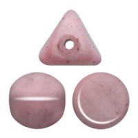 Ilos par Puca® kralen Opaque light rose ceramic look 03000-14494
